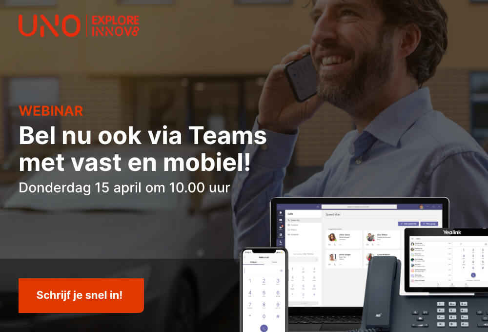 Bellen met Teams