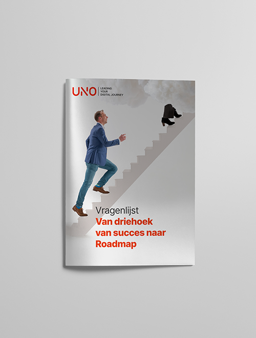 Vragenlijst van driehoek van succes naar Roadmap