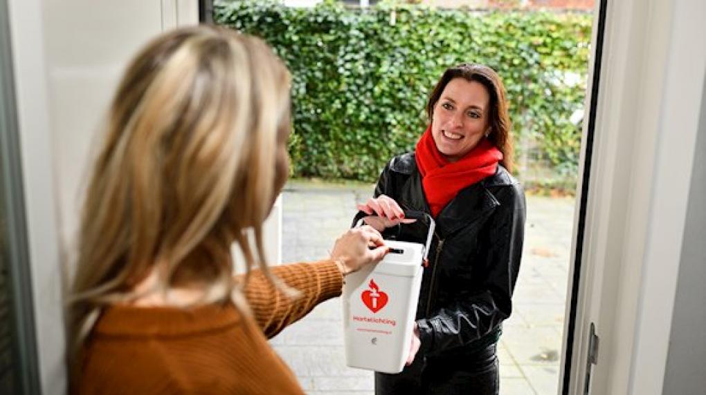 Hartstichting help mee collecteren