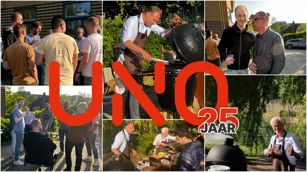UNO 25 jaar bbq